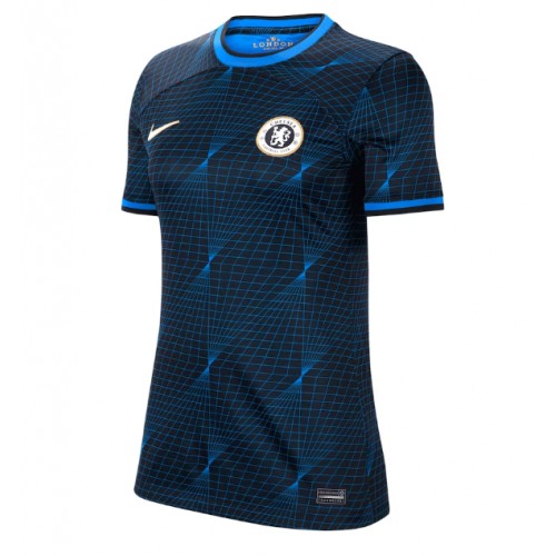 Maillot de foot Chelsea Romeo Lavia #45 Extérieur Femmes 2023-24 Manches Courte